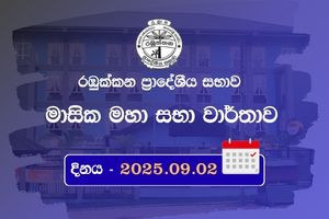මාසික මහා සභා වාර්තාව 2025-09-02